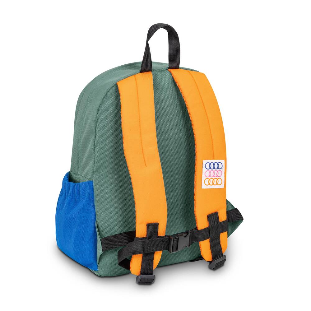 Audi Rucksack, Kleinkinder, blau-grün